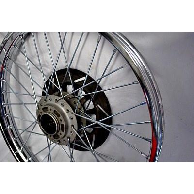 部品屋K\u0026W 21インチフロントホイールキット 素材：アルミ(ポリッシュ) ビラーゴ250(XV250) YAMAHA ヤマハ ホイール ホイール関連 足回り_2