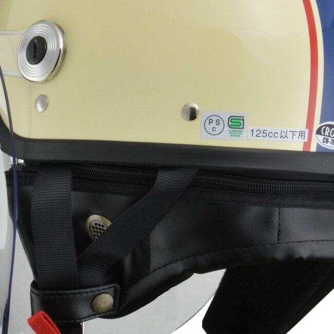 LEAD工業 リード工業 CROSS CR-760 ハーフヘルメット 半帽タイプヘルメット ヘルメット | リード工業 | 03