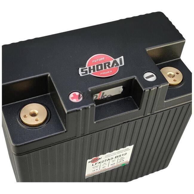 SHORAI Battery ショーライバッテリー リチウムフェライトバッテリー【LFX27A3-BS12】 FLH XLH Sportster 【適合年月】67年-78年 リチウム系バッテリーの画像