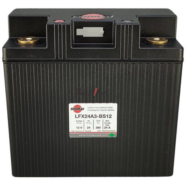 SHORAI Battery ショーライバッテリー リチウムフェライトバッテリー【LFX24A3-BS12】 HARLEY-DAVIDSON ハーレーダビッドソン リチウム系バッテリー_3