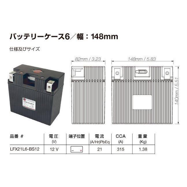 SHORAI SHORAI Battery ショーライバッテリー リチウムフェライト