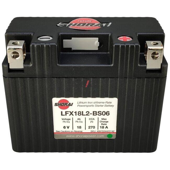SHORAI Battery ショーライバッテリー リチウムフェライトバッテリー【LFX18L2-BS06】 HONDA ホンダ YAMAHA ヤマハ リチウム系バッテリー バッテリー関連 | SHORAI | 03