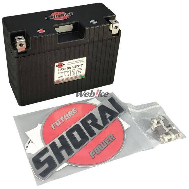 SHORAI Battery ショーライバッテリー リチウムフェライトバッテリー【LFX18A1-BS12】 リチウム系バッテリー バッテリー関連の画像