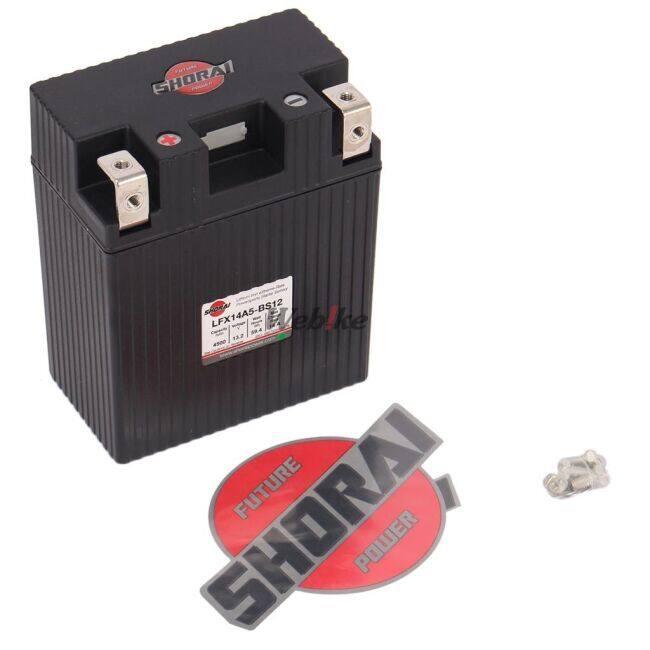SHORAI Battery ショーライバッテリー リチウムフェライトバッテリー【LFX14A5-BS12】 HONDA ホンダ KAWASAKI カワサキ YAMAHA ヤマハ リチウム系バッテリー | SHORAI | 02
