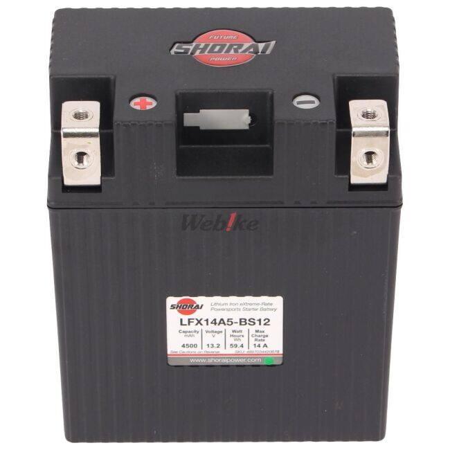 SHORAI Battery ショーライバッテリー リチウムフェライトバッテリー【LFX14A5-BS12】 HONDA ホンダ KAWASAKI カワサキ YAMAHA ヤマハ リチウム系バッテリー | SHORAI | 03