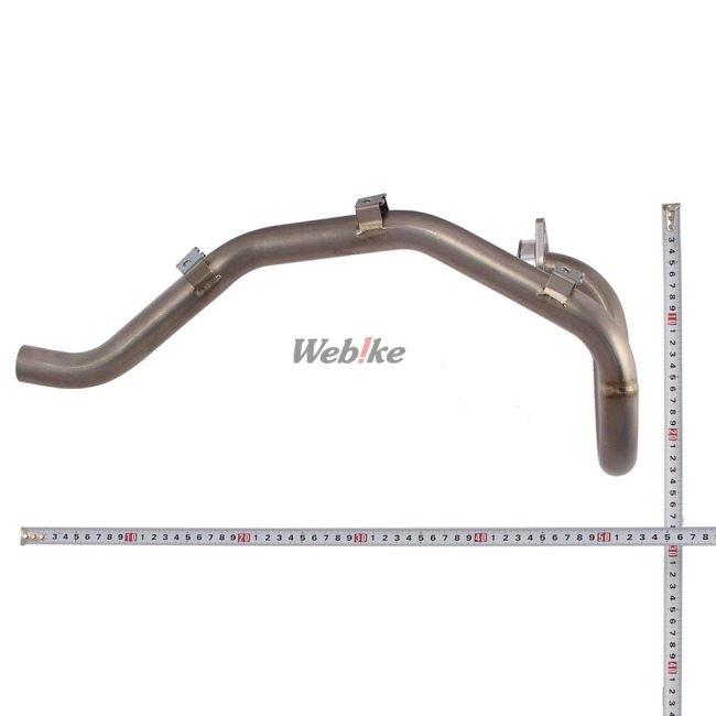 チタンエキゾーストパイプ (トリッカー、XT250セロー(2018〜)用) チタンエキゾーストパイプ (トリッカー、XT250セロー(2018〜)用