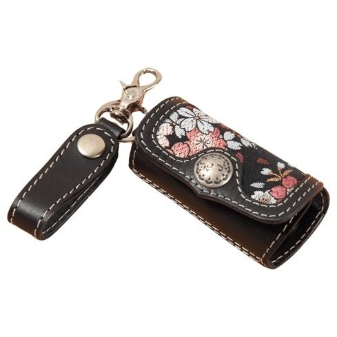 DEGNER（デグナー） 花山レザーキーケース キーホルダー バイク関連