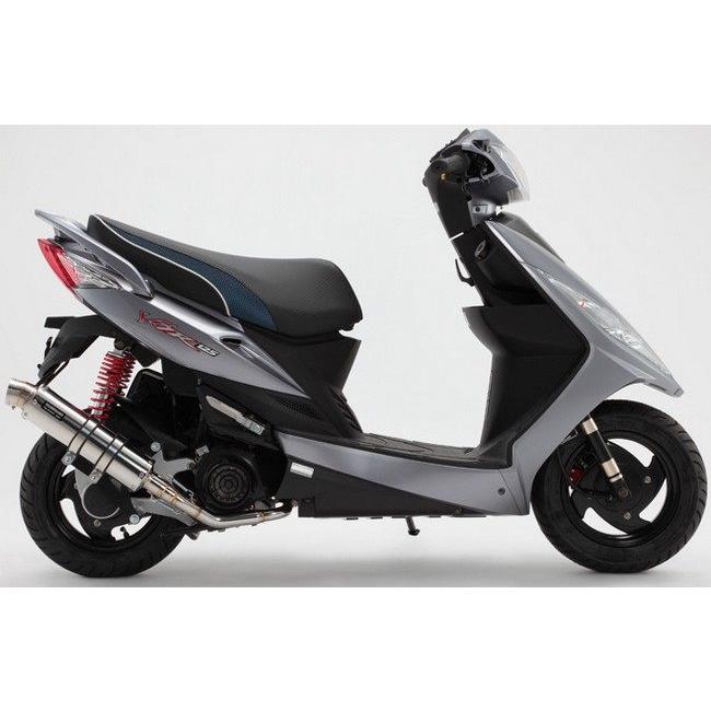 BEAMS ビームス R-EVO フルエキゾーストマフラー サイレンサー：ステンレスΦ89 VJR125i KYMCO キムコ｜webike｜03