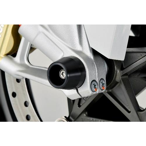 AGRAS アグラス フロントアクスルプロテクター カラー：アルミ／レッド S1000RR BMW アクスルスライダー フレーム | Agras