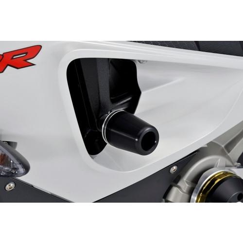 AGRAS アグラス レーシングスライダー 3点セット ジュラコンカラー：ブラック (ロゴ無) S1000RR BMW エンジンスライダー・フレームスライダー フレーム