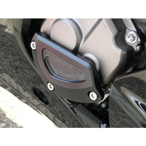 AGRAS アグラス レーシングスライダー 3点セット 右B ジュラコンカラー：ホワイト (ロゴ有) ZX-10R KAWASAKI カワサキ エンジンスライダー・フレームスライダー | Agras