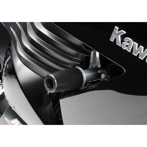 AGRAS アグラス レーシングスライダー ジュラコンカラー：ブラック (ロゴ無) ZX-10R KAWASAKI カワサキ エンジンスライダー・フレームスライダー フレーム | Agras | 01
