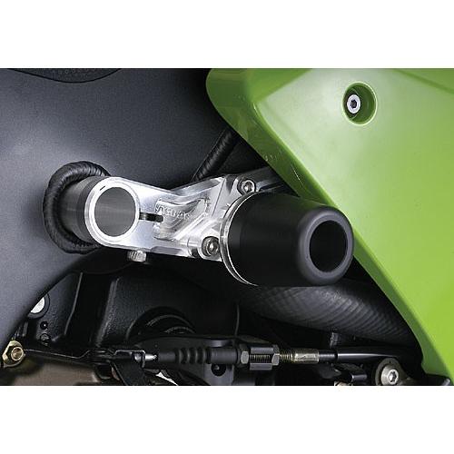 AGRAS アグラス レーシングスライダー ジュラコンカラー：ホワイト (ロゴ無) ZX-10R KAWASAKI カワサキ エンジンスライダー・フレームスライダー フレーム | Agras | 01