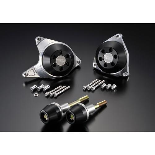 AGRAS AGRAS:アグラス レーシングスライダー ジュラコンカラー：ブラック (ロゴ無) YZF-R1