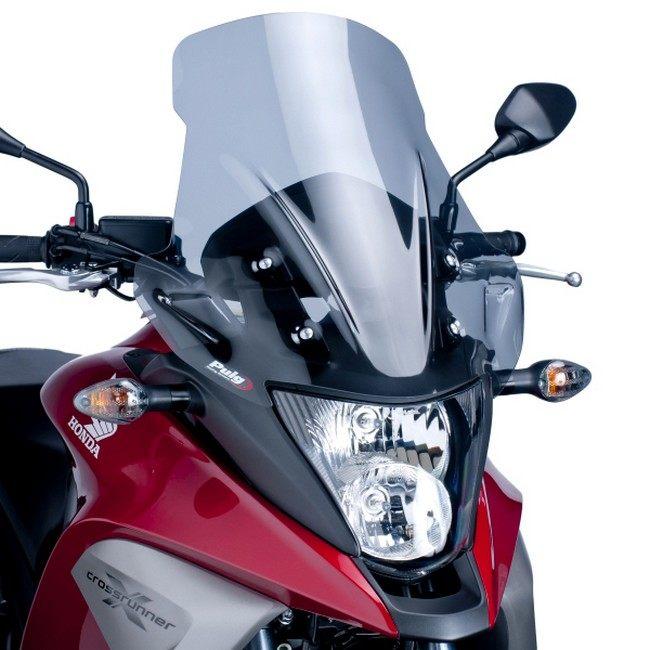 Puig プーチ ツーリングスクリーン カラー：スモーク VFR800Xクロスランナー HONDA ホンダ スクリーン 外装_1