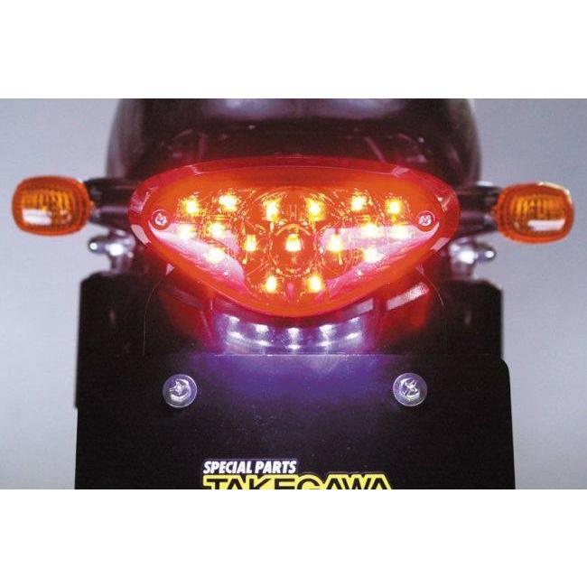 タケガワ 武川 / W400 W650 W800 LED テールランプ スモーク 【公式通販】