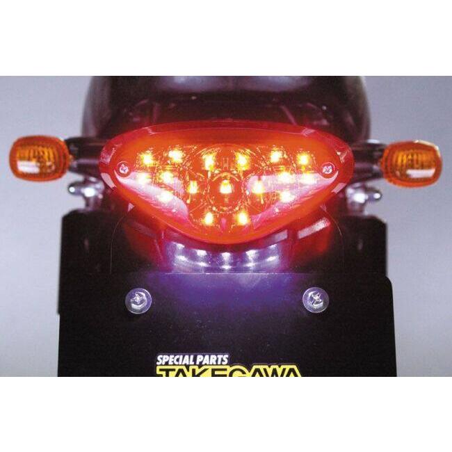 w400 w650 w800 LEDテールランプキット スモーク スペシャルパーツ武川 SP武川 SPタケガワ LEDテールランプキット W400