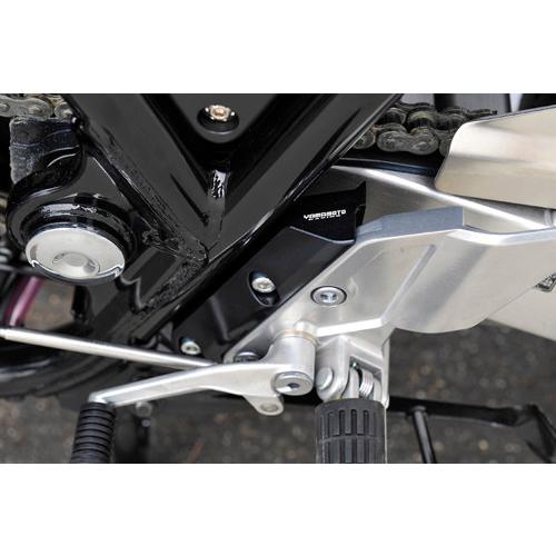 YAMAMOTO RACING ヤマモトレーシング SPEC-A ステップブラケット カラー：シルバーアルマイト（ツヤアリ） CB1300SF CB1300SB HONDA ホンダ ステップ 足回りの画像