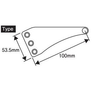 POSH Faith ポッシュ フェイス マシンドロングヘッドライトステー