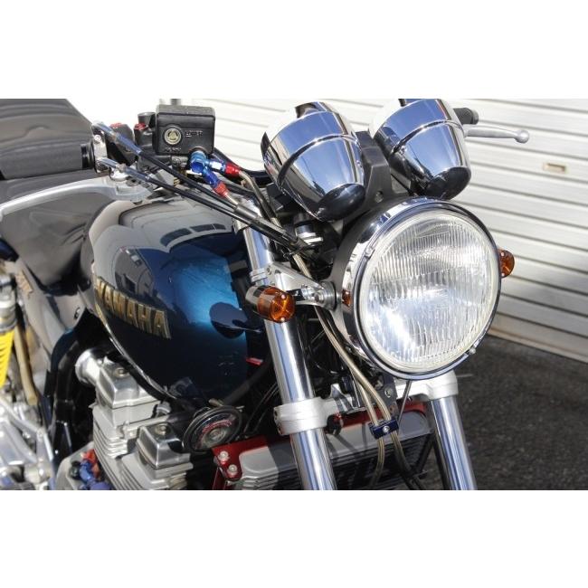 POSH Faith ポッシュ フェイス アルミマシンド スーパーバイクミニタイプウインカー ボディカラー：ブラックアルマイト / レンズカラー：オレンジ 汎用 灯火類