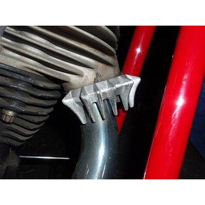 部品屋K&W シャークティース 汎用 HARLEY-DAVIDSON ハーレーダビッドソン マフラーフランジ マフラー | ブランド登録なし | 01