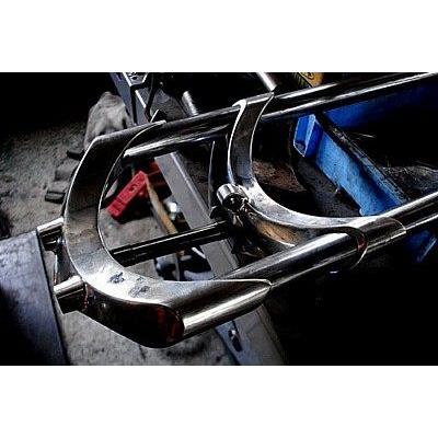 部品屋K\u0026W GOLDAMMER Cycle Works製トリプルツリー 汎用 HARLEY-DAVIDSON ハーレーダビッドソン トリプルツリー・ステム・アンダーブラケット ハンドル