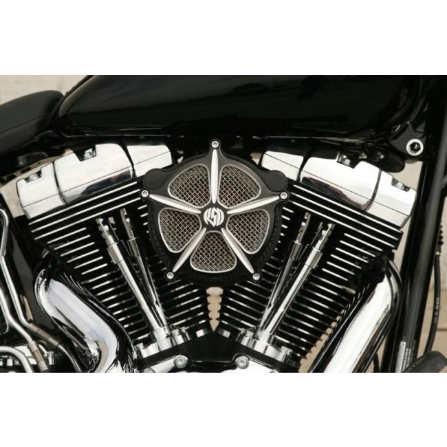 Roland Sands Design ローランドサンズデザイン エアクリーナー (VENTURI SPEED 5／コントラストカット) SPORTSTER [スポーツスター] 91-12 吸気関連 エンジン_1