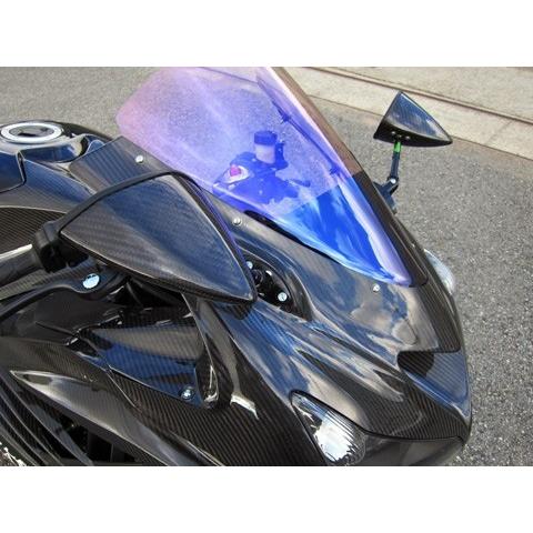 A-TECH（エーテック） フルアジャスタブル カーボンミラーセット