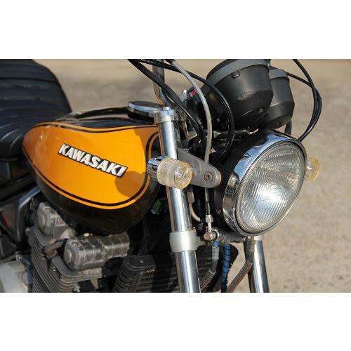 CHERRY チェリー ヨーロピアンウインカー 丸大 本体＋ステーセット ウインカー 灯火類 電装系 | ブランド登録なし | 03