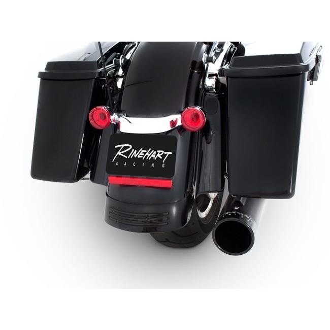 Rinehart ラインハート 2in1マフラー(ブラック／ブラックエンド