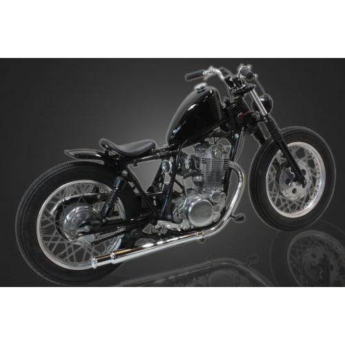 SR400 スポーツスタータンク ブラック Garage T＆F ガレージ ハイマウントスリムスポーツスタータンクキット