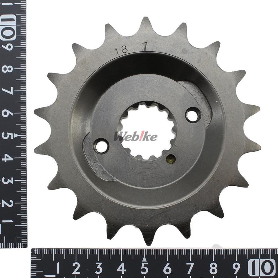ADVANTAGE アドバンテージ オフセットスプロケット 530-18T 7mm Z1 (900SUPER4) Z1-R/Z1-RII Z1000 (空冷) MkII Z2 (750RS/Z750FOUR) Z750FX KAWASAKI カワサキの画像
