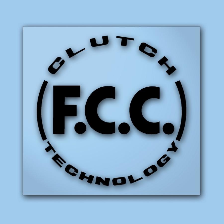 ADVANTAGE アドバンテージ F・C・C ステッカー (転写タイプ ブラック 