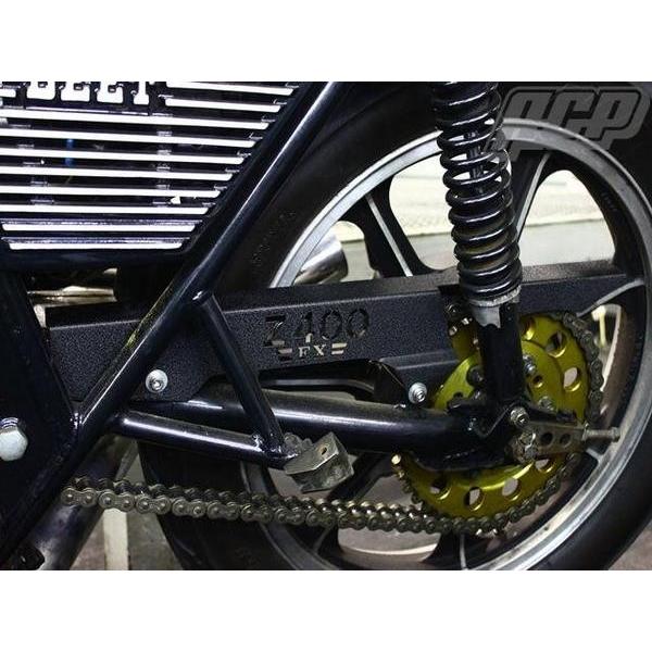 ACP（エーシーピー） ロゴイリ チヂミ塗装チェーンケース Z400FX Z400