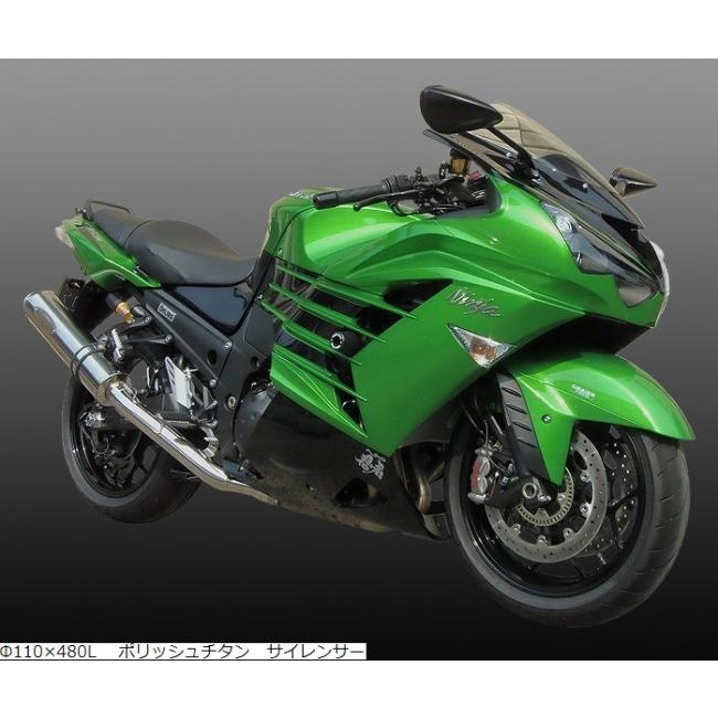 techserfu テックサーフ [ZEEX SLIP-ON SUPER STINLESS MUFFLER