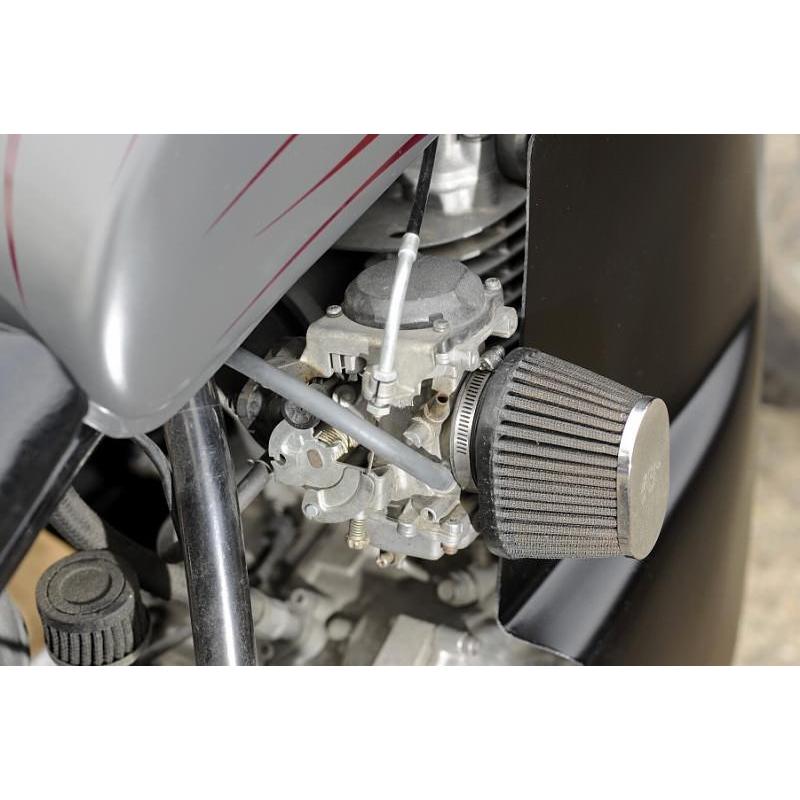 AN-BU アンブ 横出しキャブキット SR500 SR400 YAMAHA ヤマハ インシュレーター・マニホールド 吸気関連 エンジン | ブランド登録なし | 01
