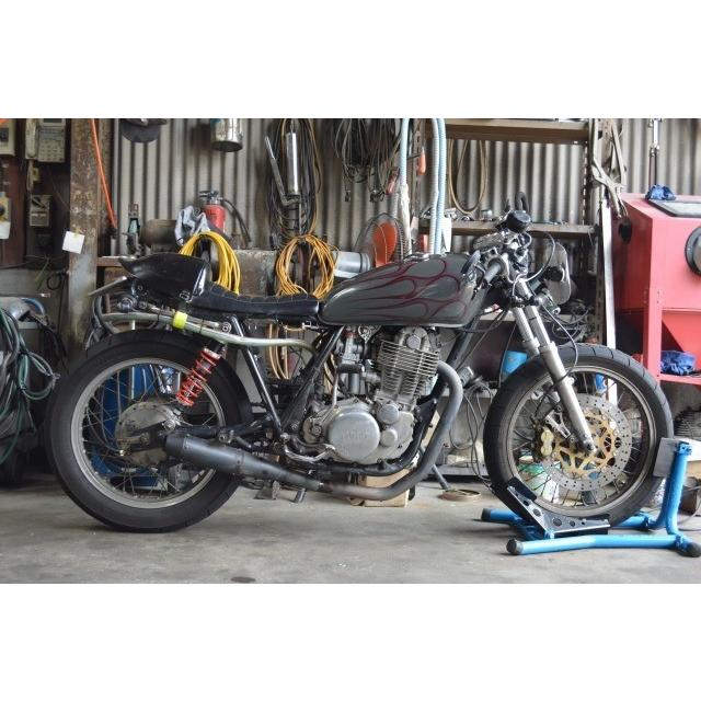 AN-BU アンブ SR用リアカウル着脱式ダブルシート TYPE3 SR500 SR400