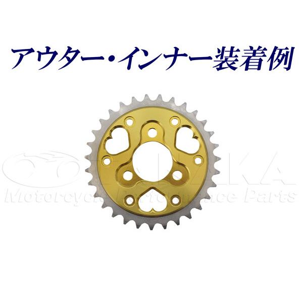 田中商会(TANAKA) タナカショウカイ インナースプロケット カラー：レッド モンキー ゴリラ HONDA ホンダ スプロケットキャリア 駆動系 | ブランド登録なし | 01