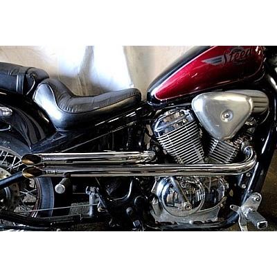 部品屋K&W ショットガンマフラー スティード400 スティード600 HONDA
