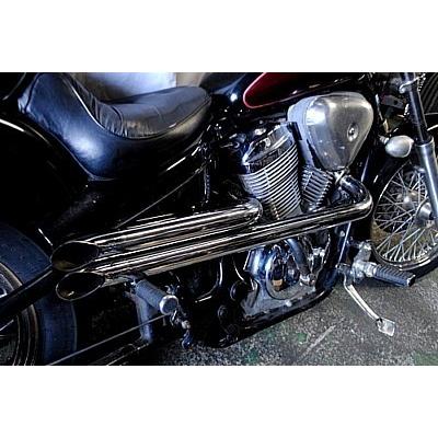 部品屋K&W ショットガンマフラー スティード400 スティード600 HONDA