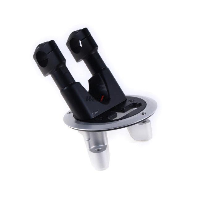 rizoma リゾマ ハンドルバーライザー T-Max 500 Tech Max White 530 Black Bronze Iron Lux YAMAHA ヤマハ ハンドルバー ハンドル | rizoma | 19