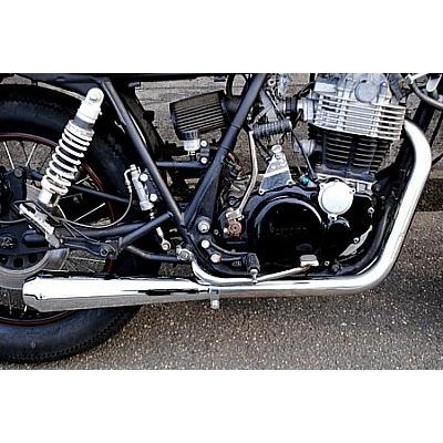 部品屋K&W メガホンマフラー SR400 SR500 YAMAHA ヤマハ フル