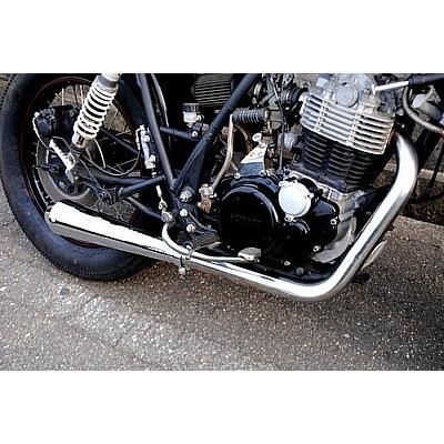 部品屋K&W メガホンマフラー SR400 SR500 YAMAHA ヤマハ フル