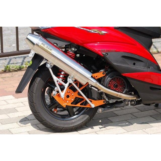 M-Factory エムファクトリー ブレードS4 エボルーションIII シグナスX YAMAHA ヤマハ フルエキゾーストマフラー マフラーの画像