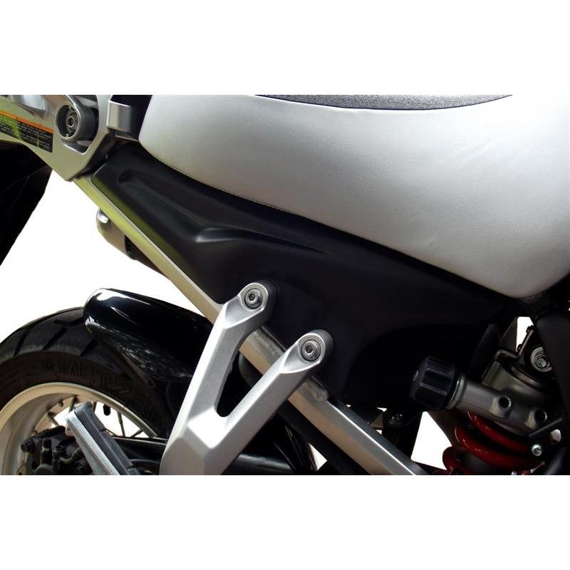 Pyramid Plastics ピラミッドプラスチック フレーム・インフィル・カバー・パネル(Frame Infill Cover Panel) タイプ：Satin Black XT1200Z Super Tenere 2010-