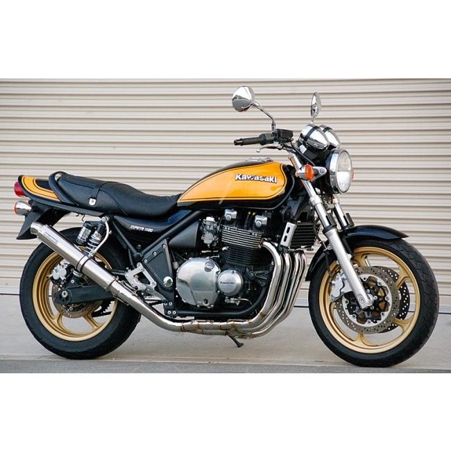 カワサキ　ゼファー1100フルチタンマフラー ゼファー1100 42.7φショート管(メガホンタイプ) | NEO CLASSICS