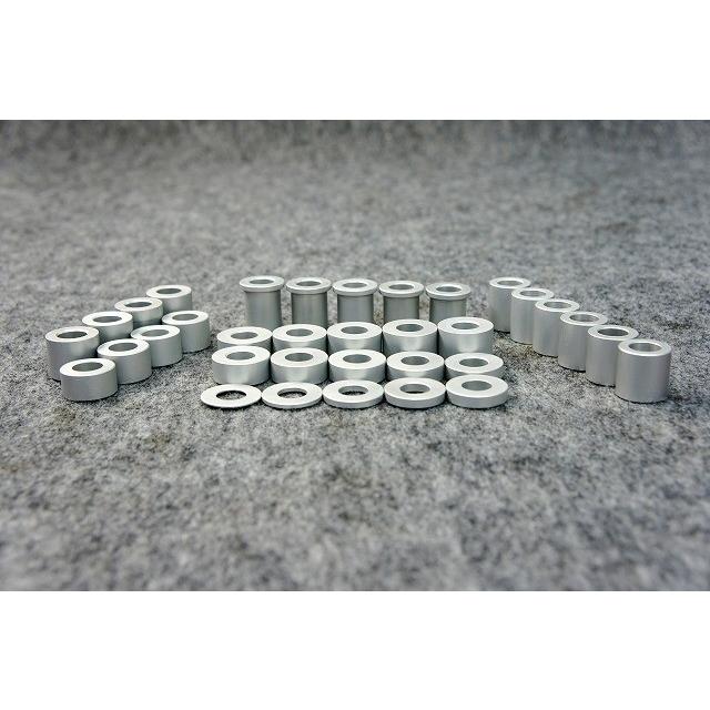 GM-MOTO ジーエムモト ホイールセンター調整カラー 外径25mm カラーの長さ：9mm アクスルカラー ホイール関連 足回り | ブランド登録なし | 01