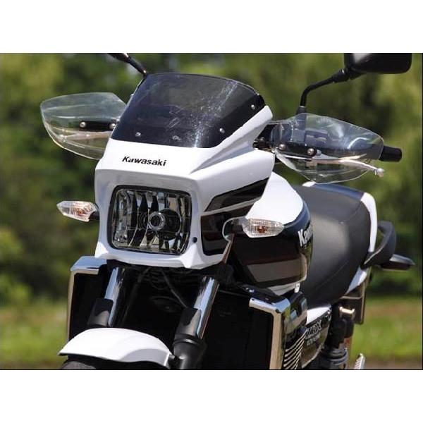 CHIC DESIGN シックデザイン ガイラガントレット スクリーンカラー：クリア ZRX1200ダエグ KAWASAKI カワサキ ハンドガード・ナックルガード ハンドル