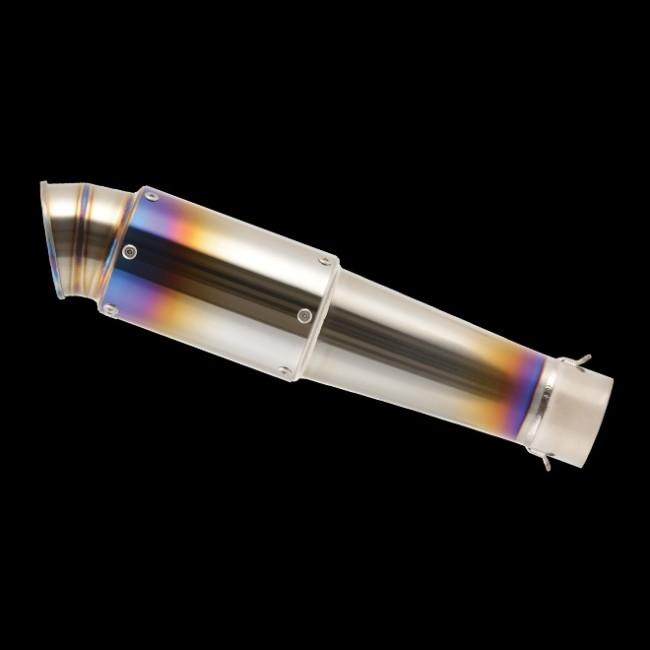 NITRO RACING ナイトロレーシング グレネードチタンサイレンサー V-2 サイレンサー表面仕上げ：ヒートポリッシュ