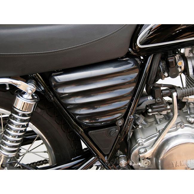 sr400 　sr500 サイドカバー Motor Rock モーターロック リブ付きサイドカバー SR400 SR500